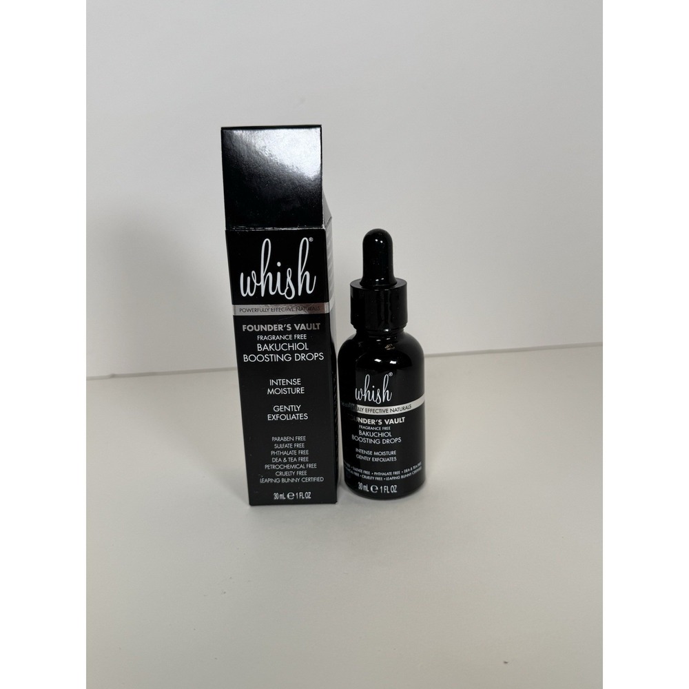 Whish Bakuchiol Boosting Drops Intense Moisture 1 oz (Fragrance Free)